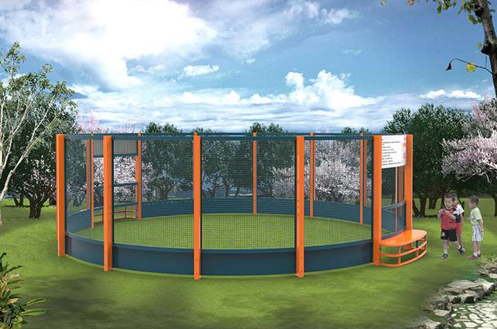 广西运动球场-360°圆形足球场 广西运动球场-360°圆形足球场