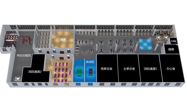 2000平方健身房配置方案-广西leyu.乐鱼体育健身器材有限公司 2000平方健身房配置方案-广西leyu.乐鱼体育健身器材有限公司